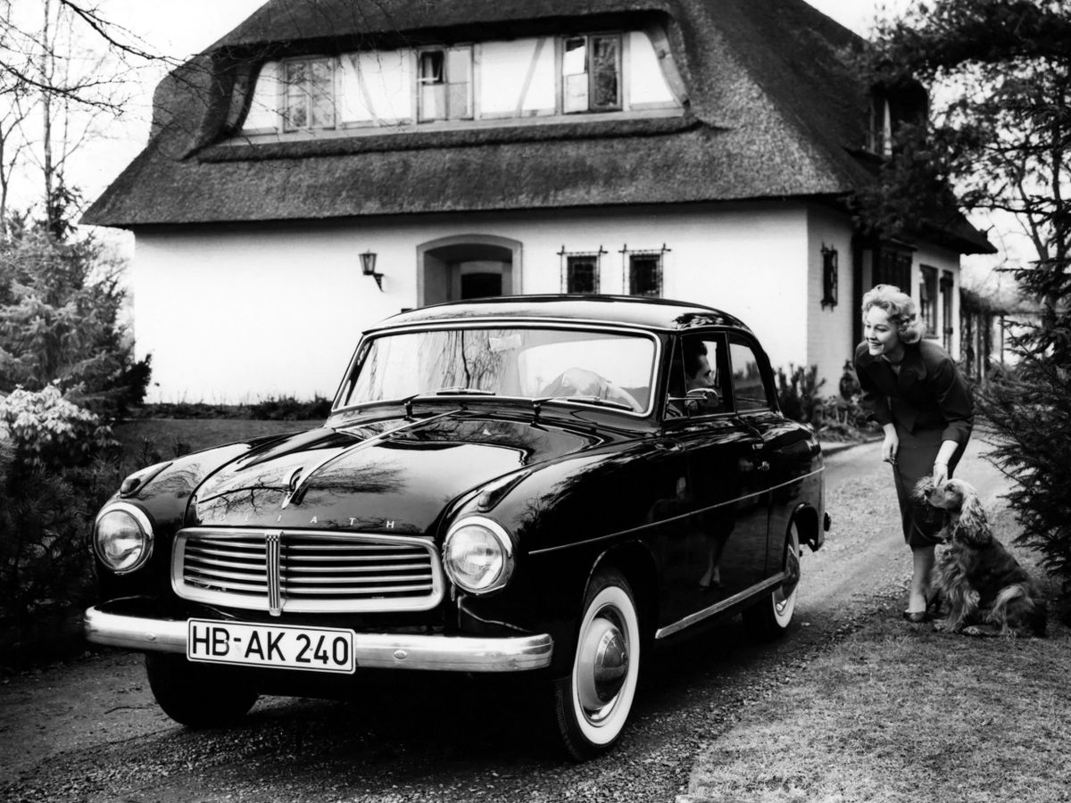 Боргвард Hansa 1100 1958. Кузов, экстерьер. Седан 2 дв., 1 поколение