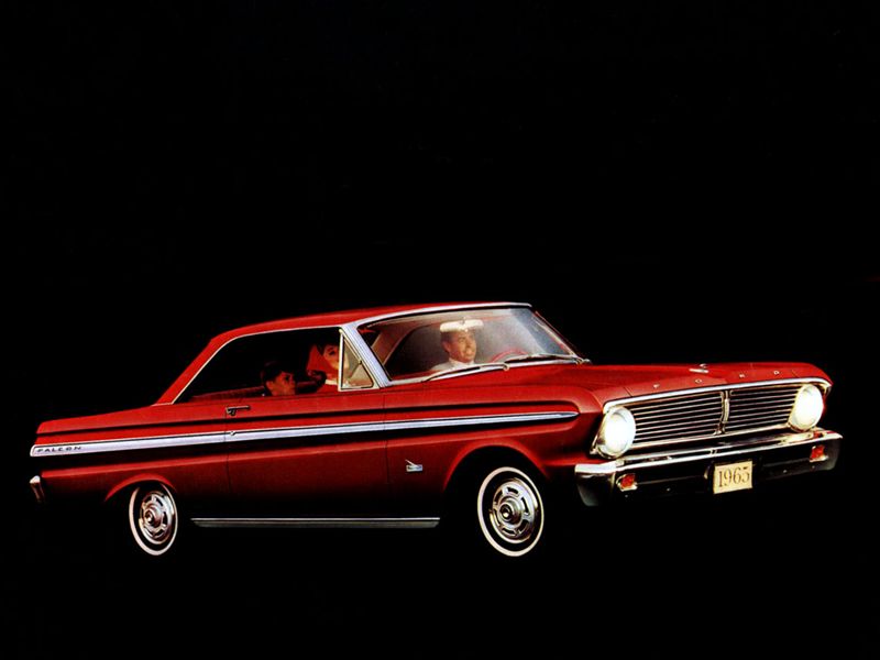 Ford Falcon 1964. Carrosserie, extérieur. Coupé sans montants, 2 génération