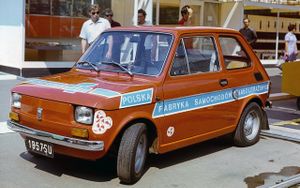 FSO 126p 1973. Bodywork, Exterior. Mini 3-doors, 1 generation