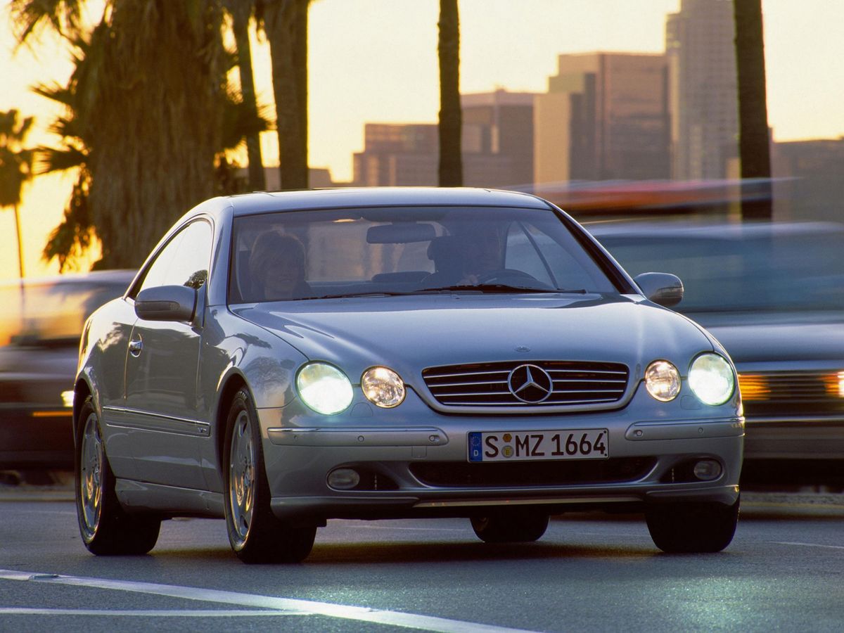 Mercedes-Benz Classe CL 1999. Carrosserie, extérieur. Coupé sans montants, 2 génération