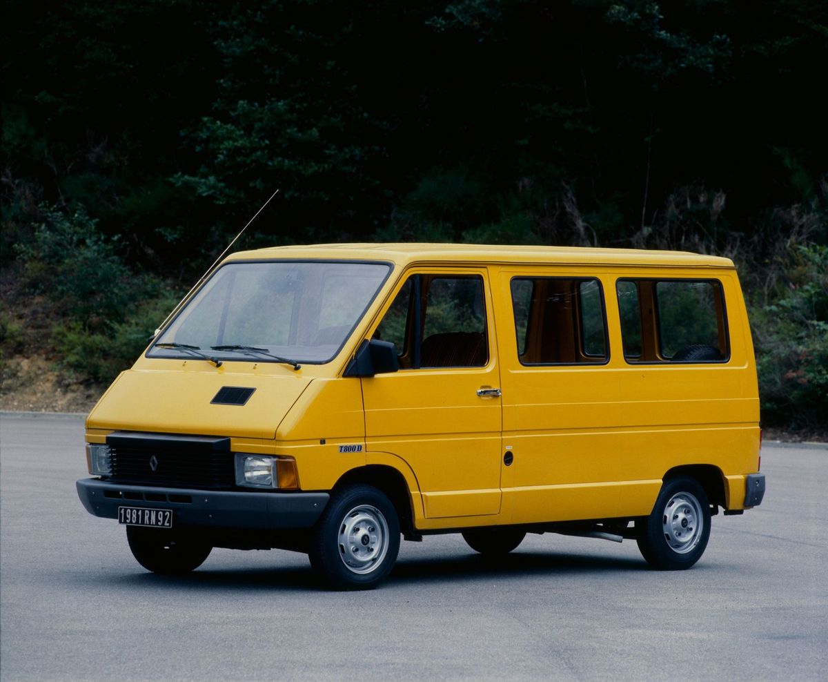 רנו טראפיק ‏1981. מרכב, צורה. מיניוואן, 1 דור