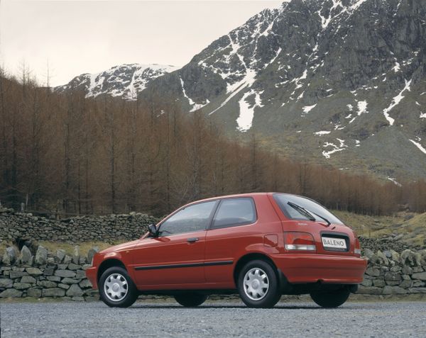 Suzuki Baleno 1995. Carrosserie, extérieur. Mini 3-portes, 1 génération