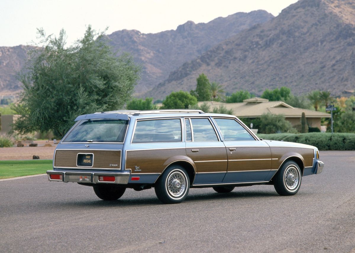 Buick Regal 1978. Carrosserie, extérieur. Break 5-portes, 2 génération