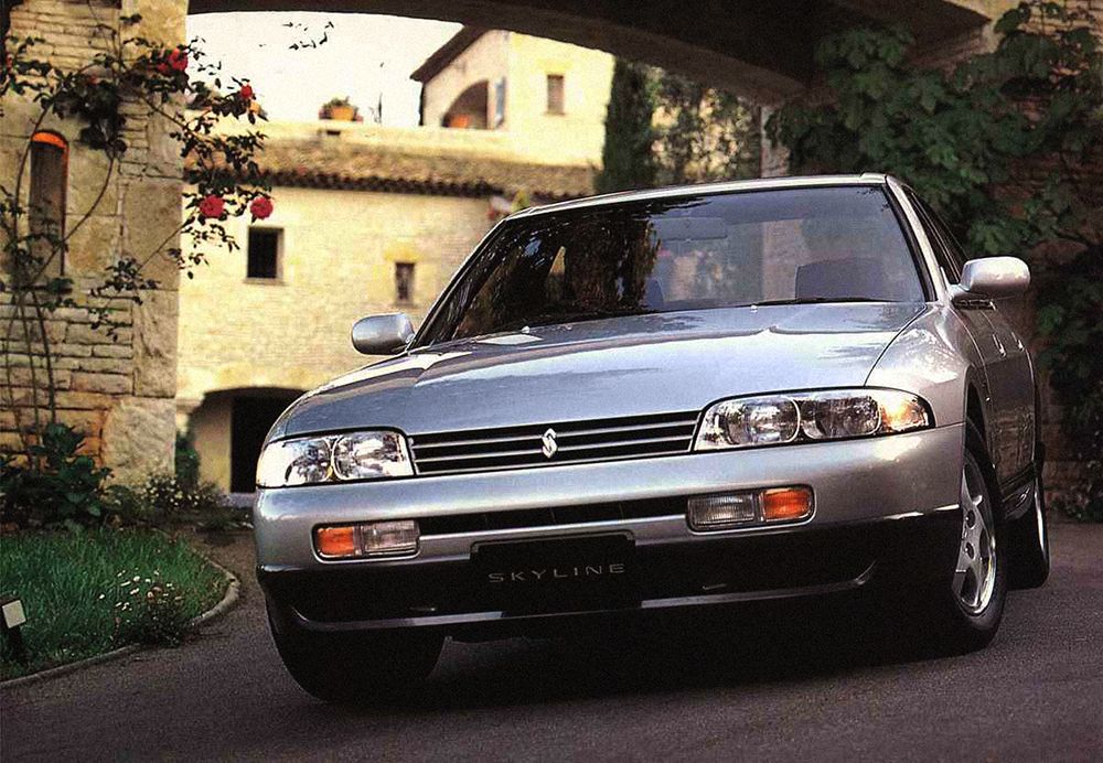 Nissan Skyline 1993. Carrosserie, extérieur. Berline, 9 génération