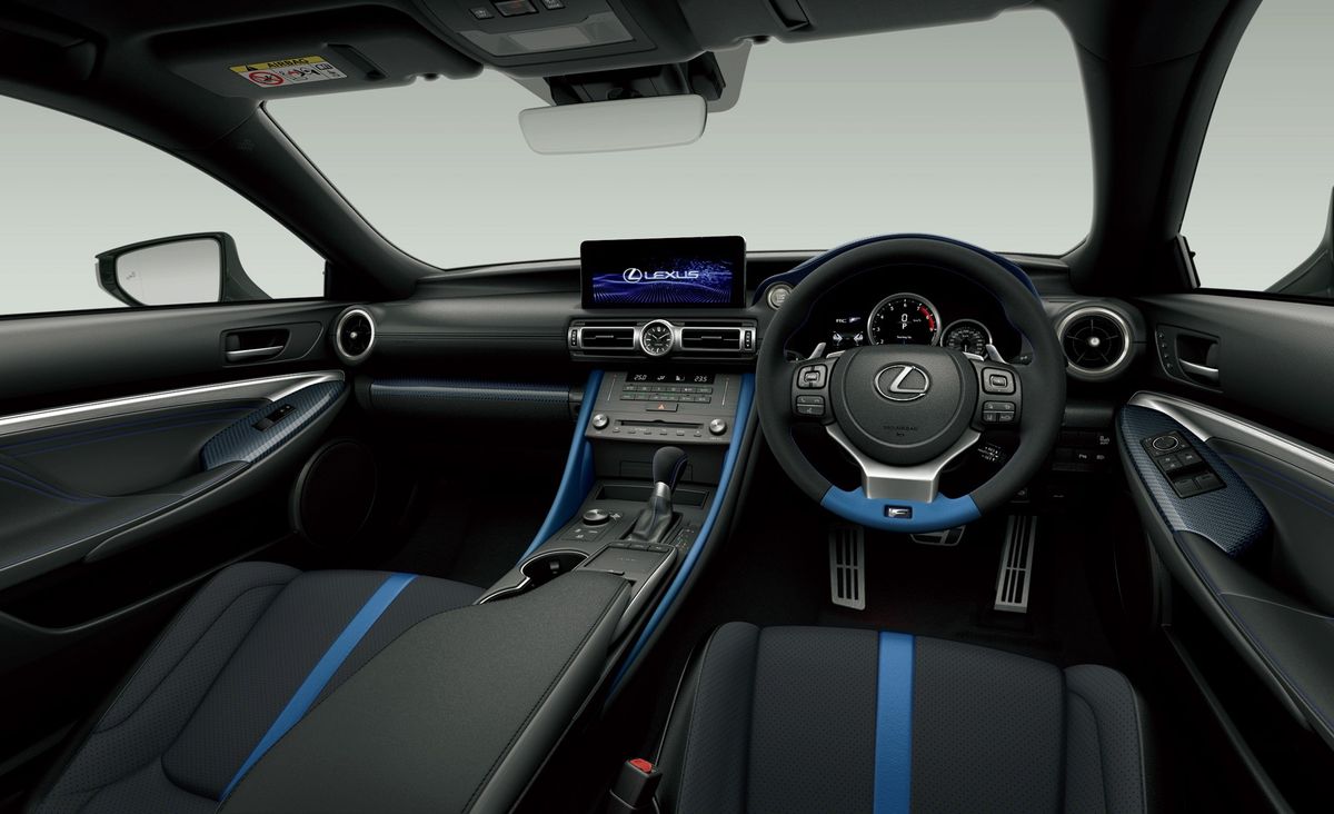 Lexus RC 2018. Front seats. Coupe, 1 generation, restyling
