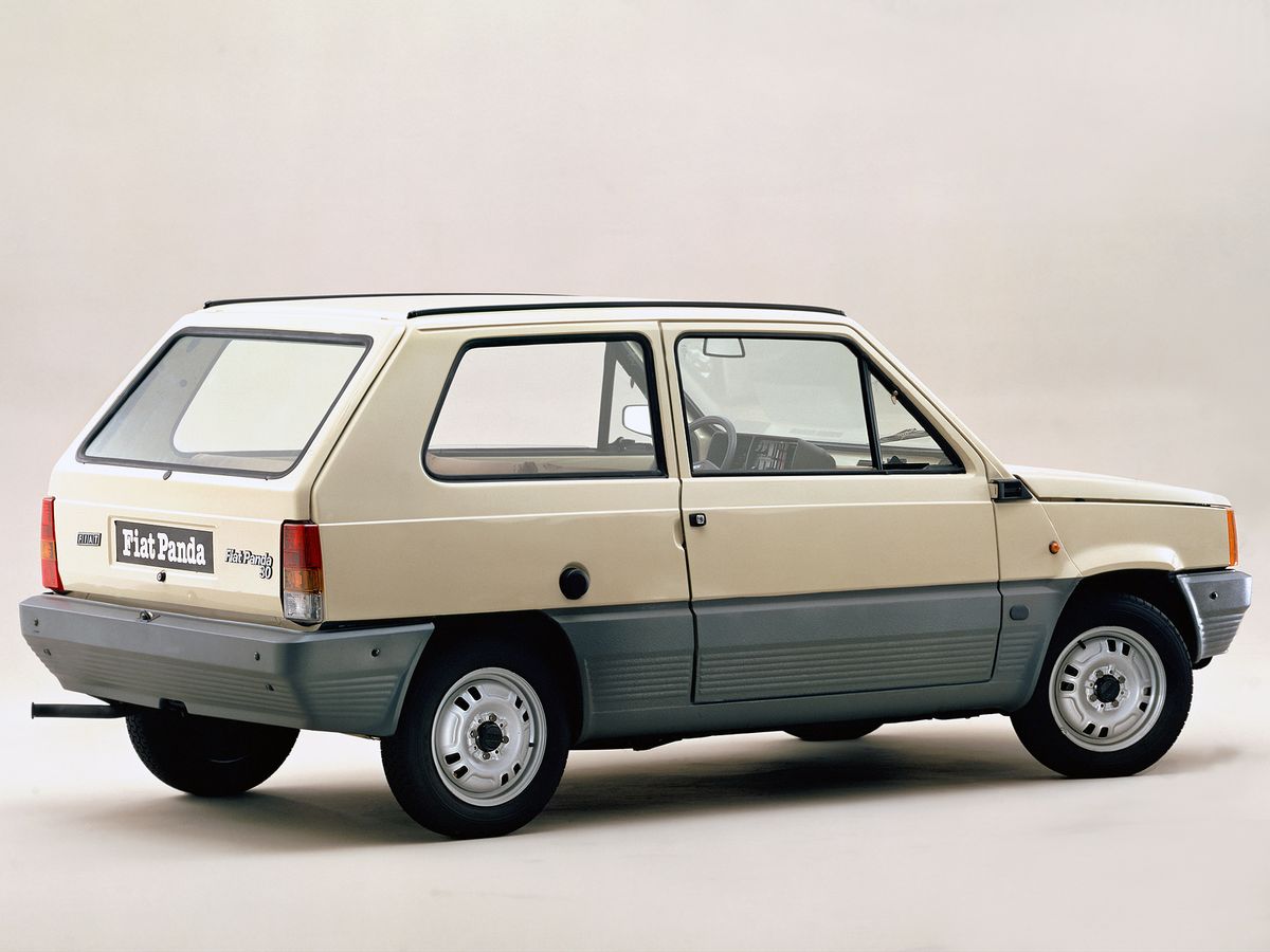 פיאט פנדה ‏1981. מרכב, צורה. מיני 3 דלתות, 1 דור