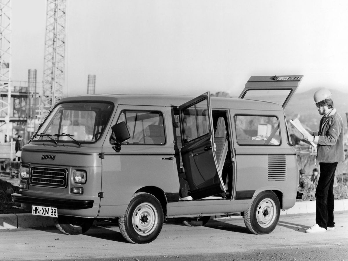 Fiat 900T 1976. Carrosserie, extérieur. Monospace, 1 génération