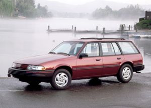 Chevrolet Cavalier 1988. Carrosserie, extérieur. Break 5-portes, 2 génération