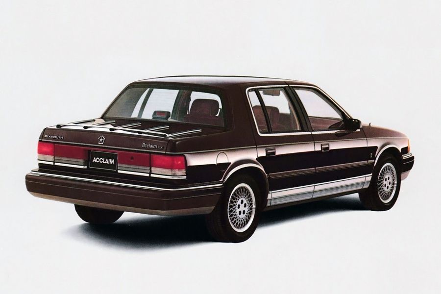 Plymouth Acclaim 1989. Bodywork, Exterior. Sedan, 1 generation