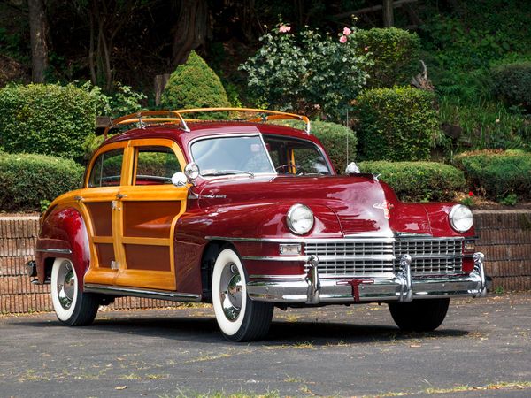 Chrysler Windsor 1946. Bodywork, Exterior. Sedan, 2 generation