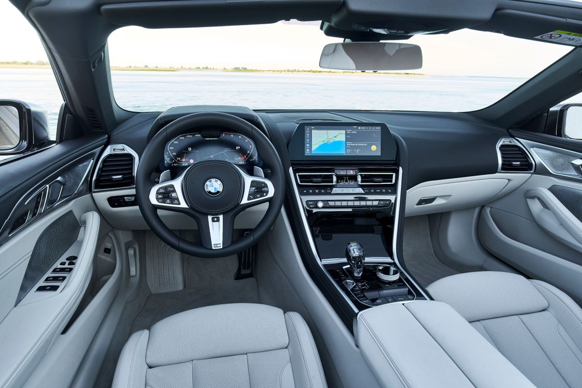 BMW 8 series 2018. Front seats. Cabrio, 2 generation