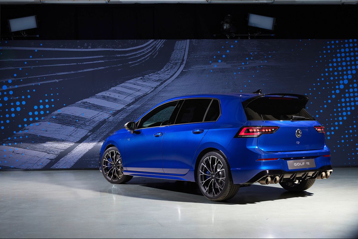 Volkswagen Golf R 2024. Кузов, экстерьер. Хэтчбек 5 дв., 8 поколение, рестайлинг