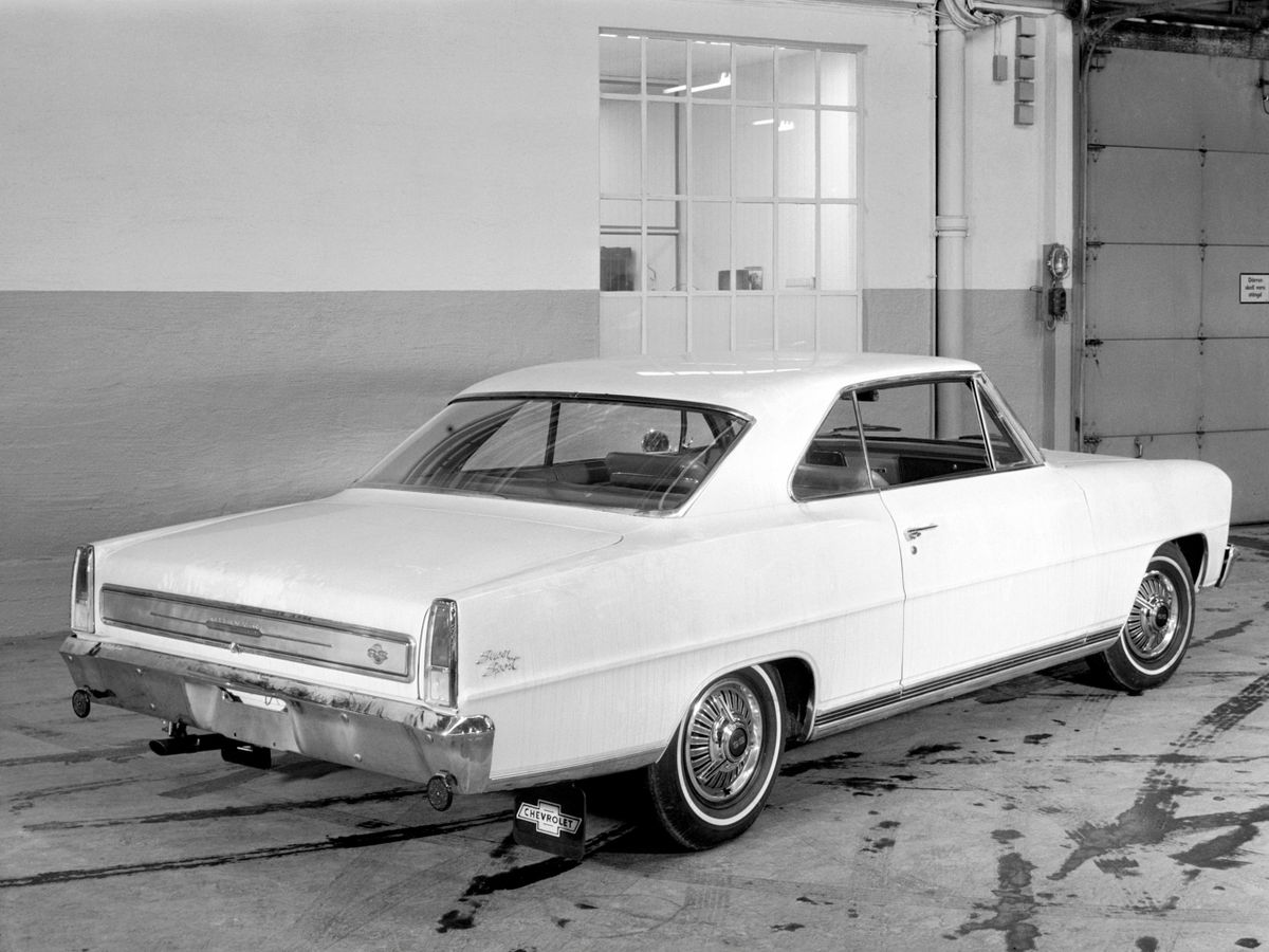 Chevrolet Nova 1965. Carrosserie, extérieur. Berline 2-portes, 2 génération
