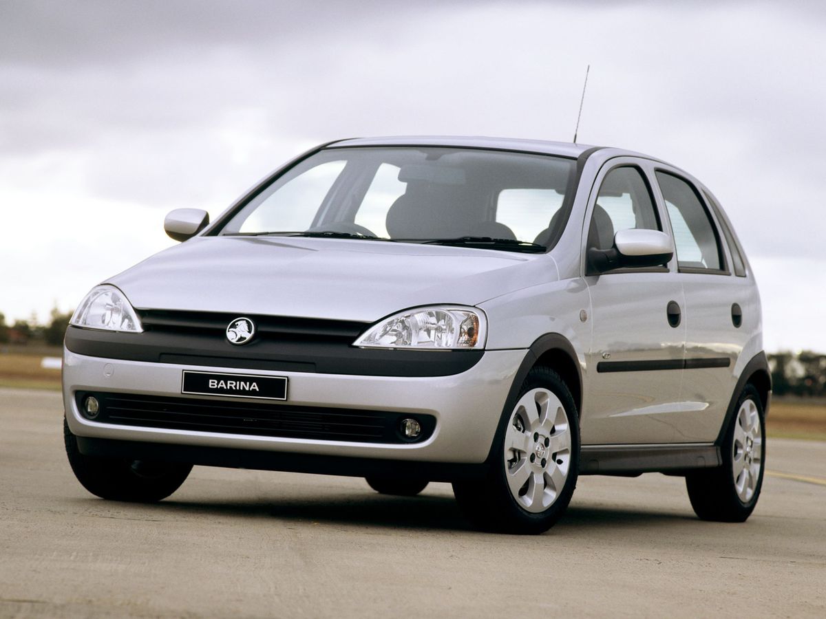 Holden Barina 2001. Carrosserie, extérieur. Mini 5-portes, 4 génération