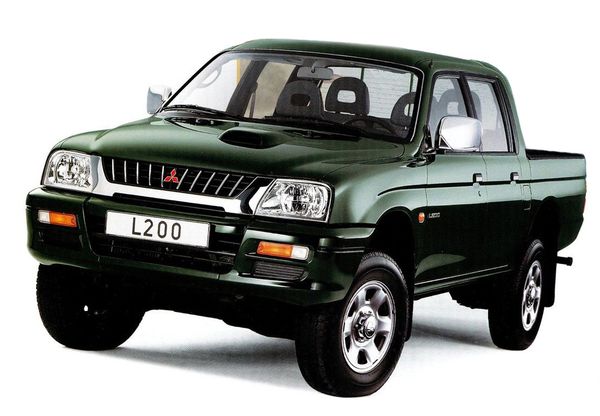 Mitsubishi L200 1996. Carrosserie, extérieur. 2 pick-up, 3 génération