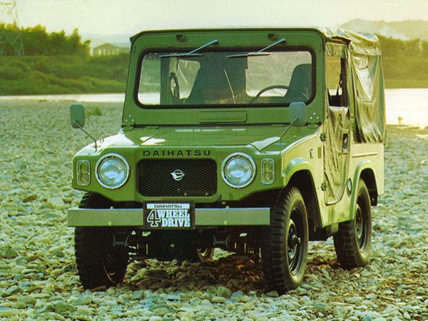 דייהטסו וילדקאט 1985. מרכב, צורה. רכב שטח 3 דלתות, 1 דור