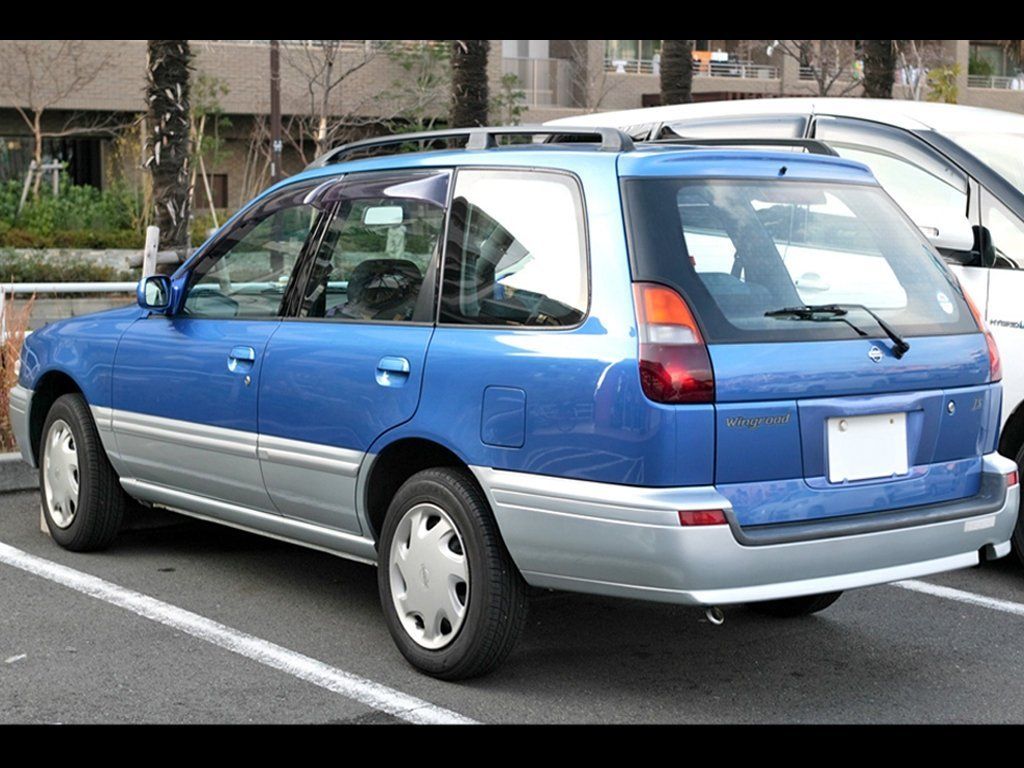 Nissan Wingroad 1996. Carrosserie, extérieur. Break 5-portes, 1 génération
