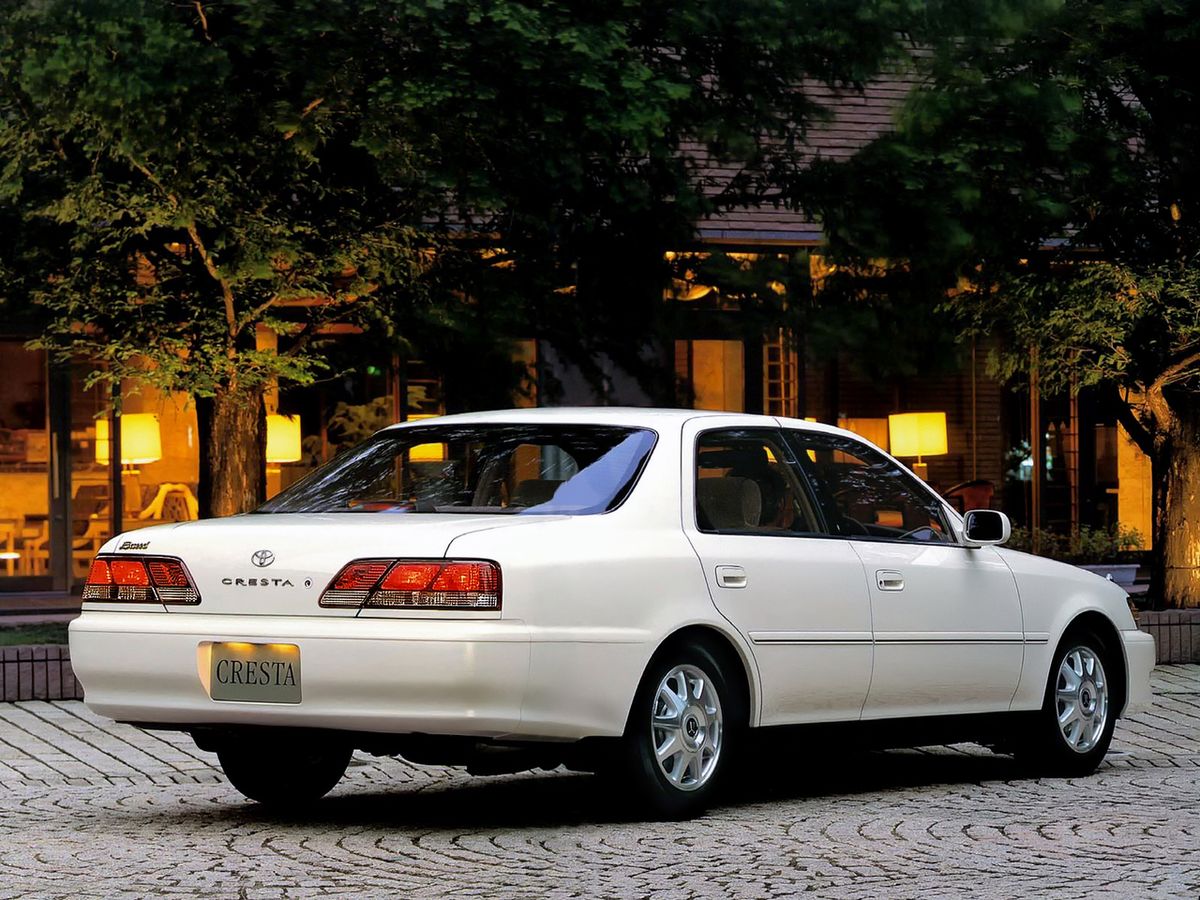 Toyota Cresta 1998. Carrosserie, extérieur. Berline, 5 génération, restyling