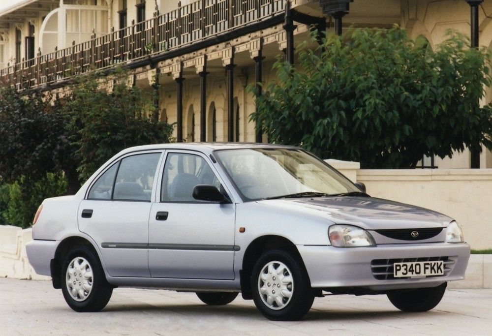 Daihatsu Charade 1995. Bodywork, Exterior. Sedan, 4 generation, restyling