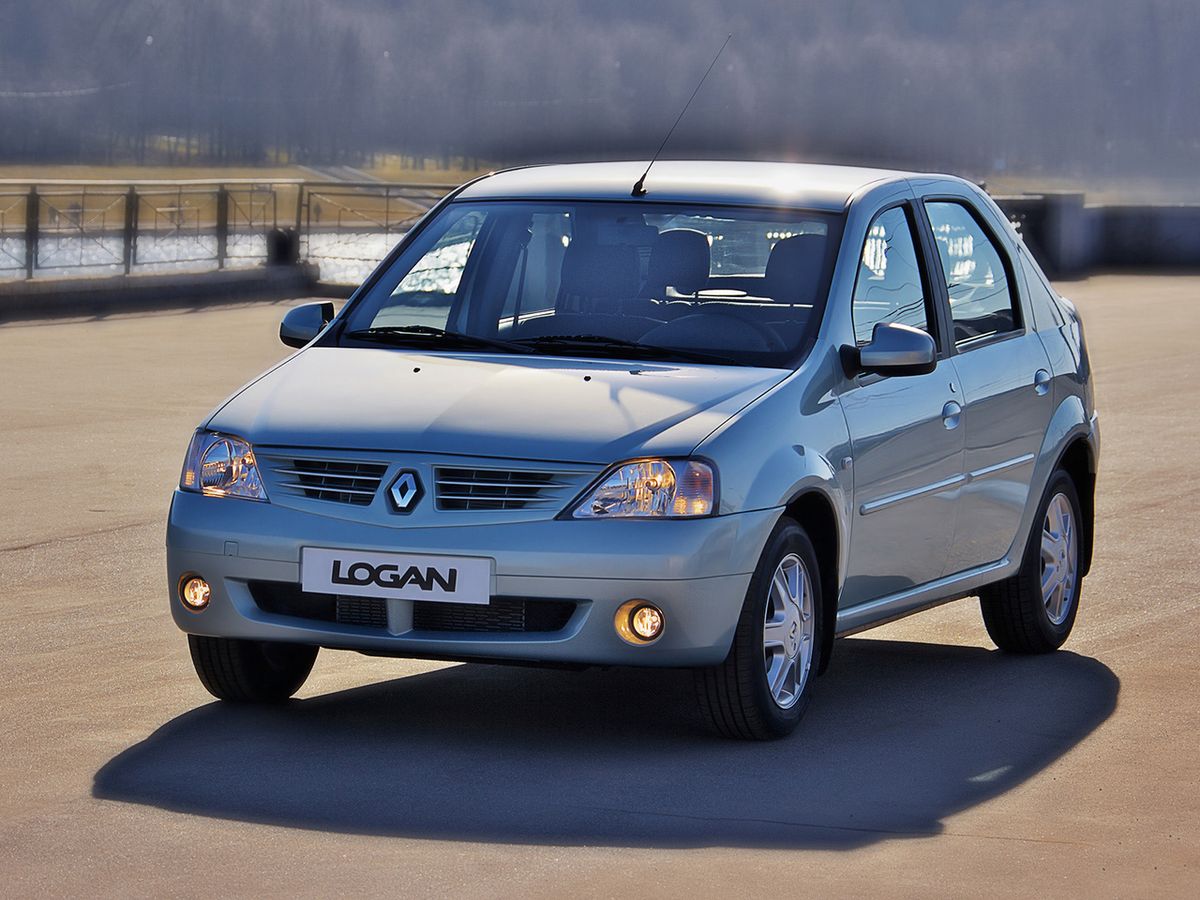 Renault Logan 2004. Bodywork, Exterior. Sedan, 1 generation