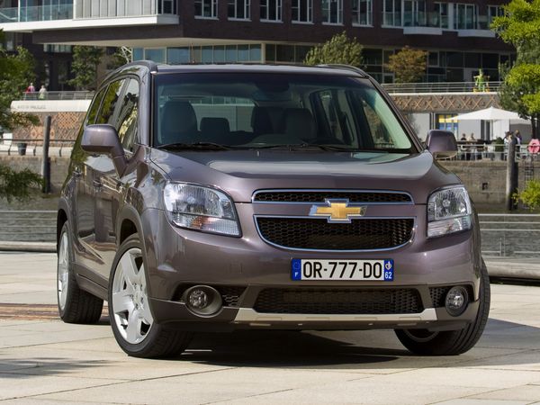 Chevrolet Orlando 2010. Carrosserie, extérieur. Compact Van, 1 génération