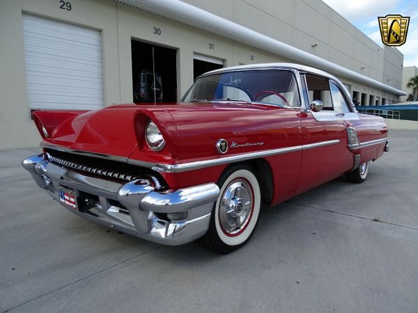 Mercury Monterey 1955. Carrosserie, extérieur. Coupé sans montants, 2 génération