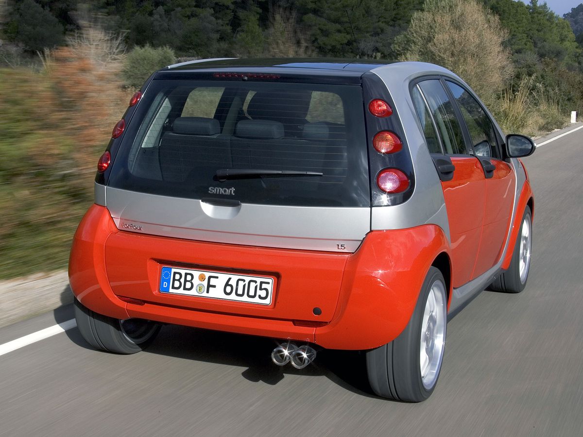 Smart Forfour 2004. Carrosserie, extérieur. Mini 5-portes, 1 génération