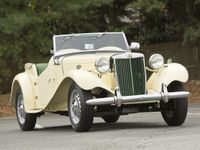 MG TD Midget 1950. Carrosserie, extérieur. Roadster, 1 génération