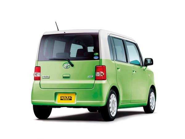 Toyota Pixis Space 2011. Bodywork, Exterior. Microvan, 1 generation