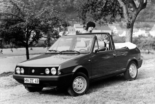 Fiat Ritmo 1982. Bodywork, Exterior. Cabrio, 1 generation, restyling