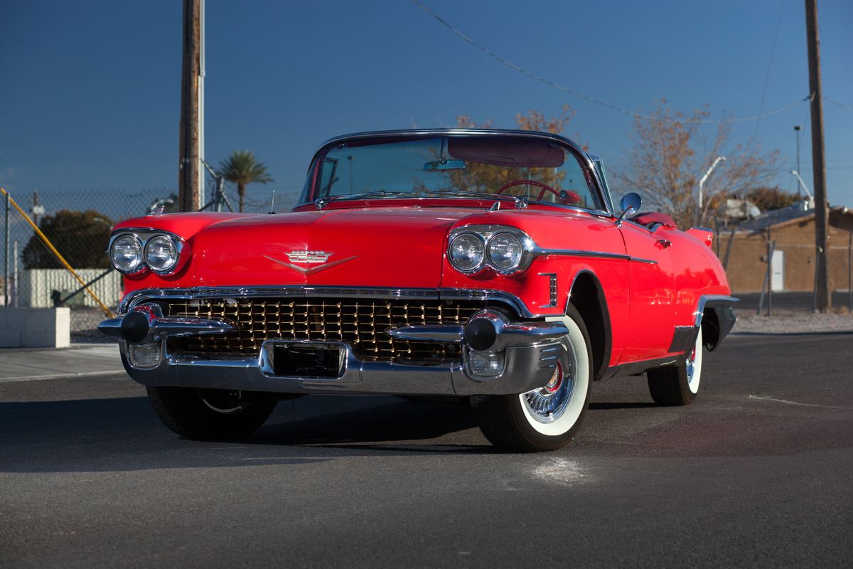 Cadillac Eldorado 1957. Bodywork, Exterior. Cabrio, 3 generation