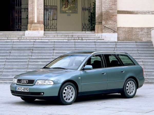 Audi A4 1996. Carrosserie, extérieur. Break 5-portes, 1 génération, restyling