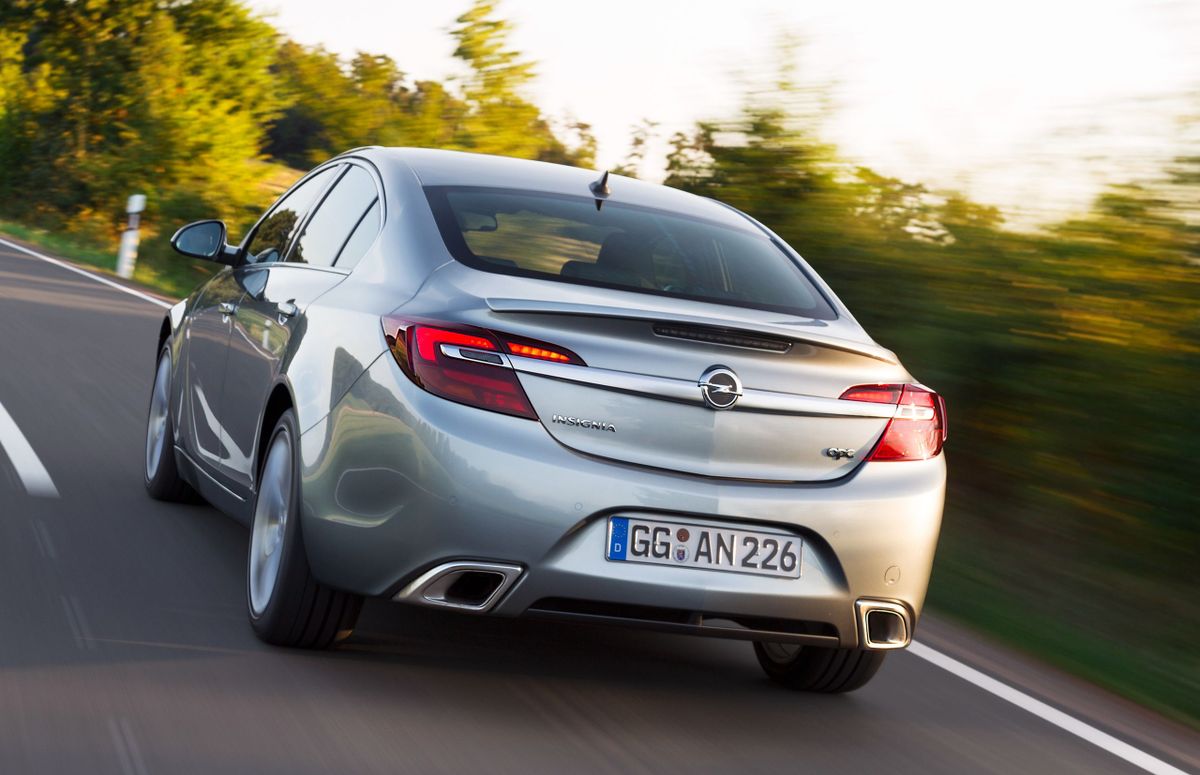 Opel Insignia OPC 2013. Carrosserie, extérieur. Liftback, 1 génération, restyling