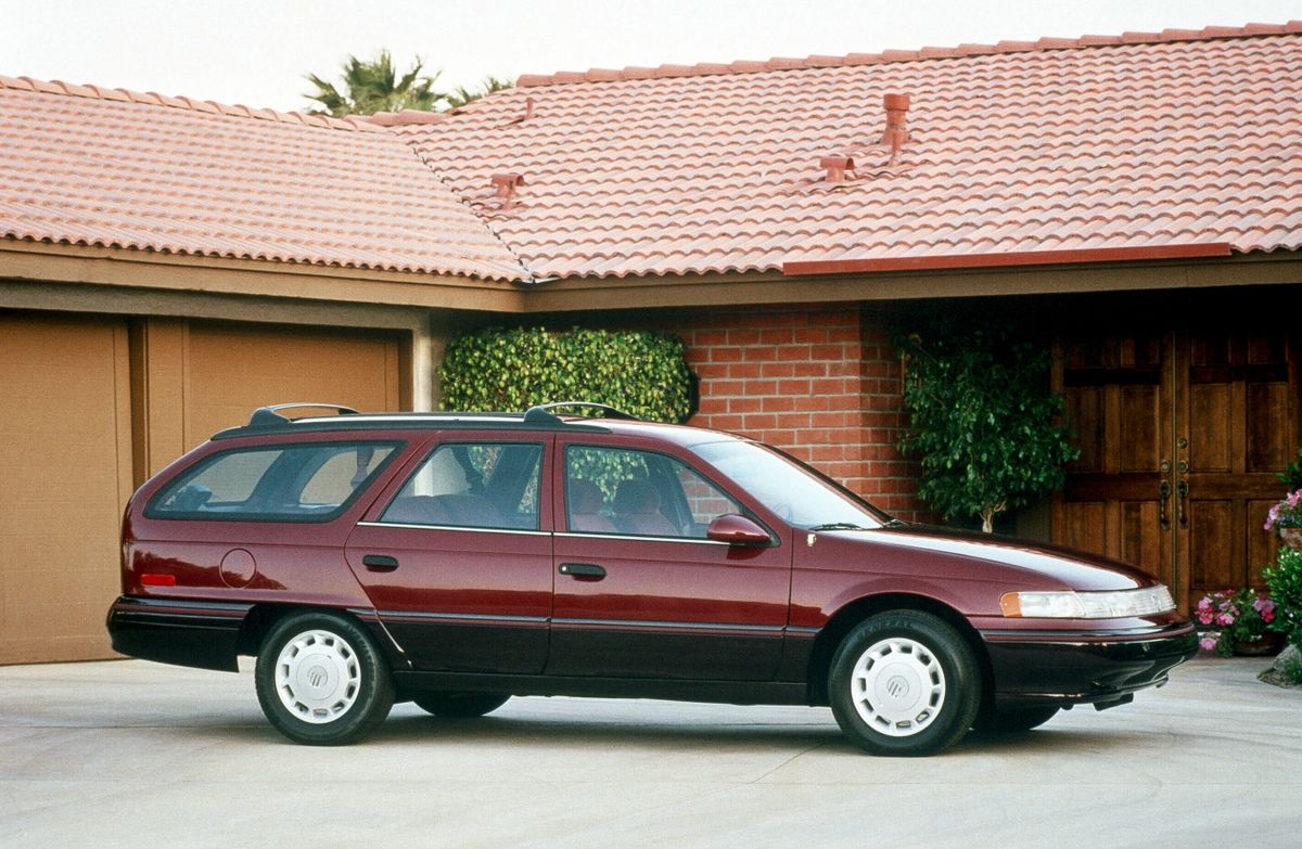 Mercury Sable 1991. Bodywork, Exterior. Estate 5-door, 2 generation