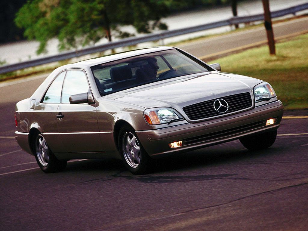 Mercedes-Benz Classe CL 1992. Carrosserie, extérieur. Coupé, 1 génération