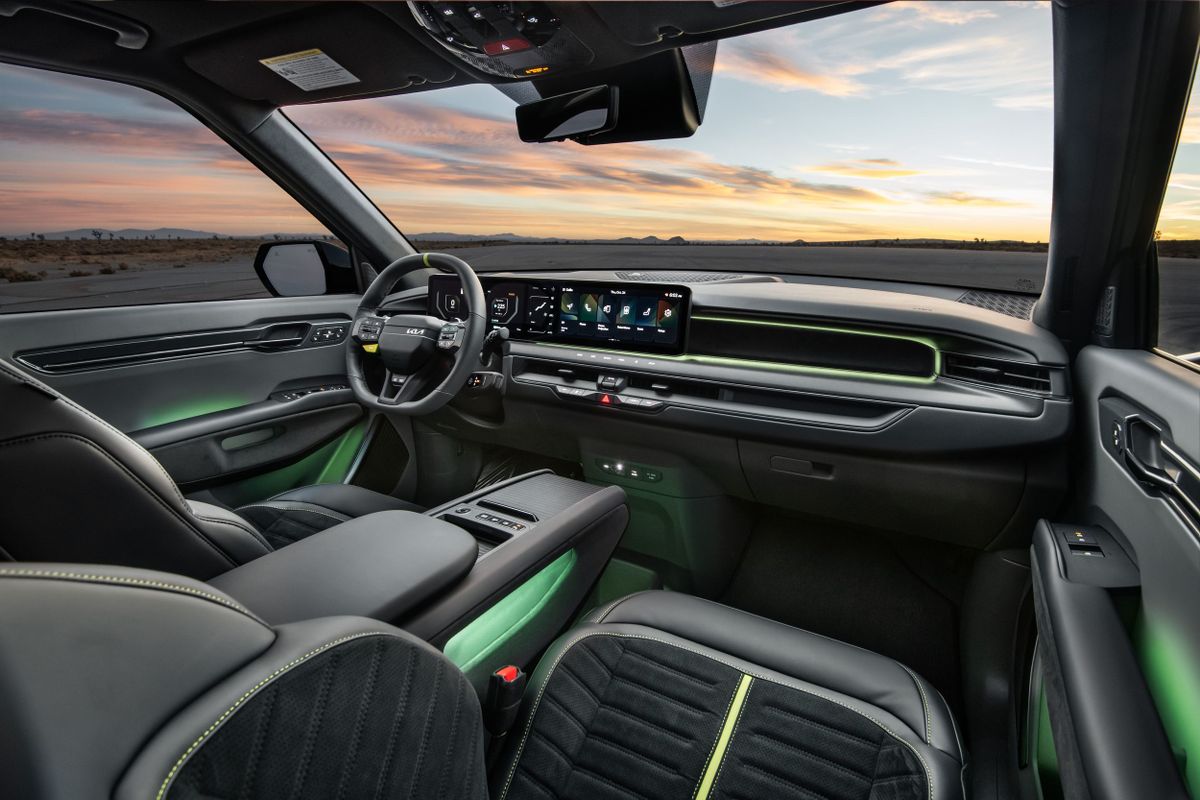 Kia EV9 2023. Передние сидения. Внедорожник 5 дв., 1 поколение