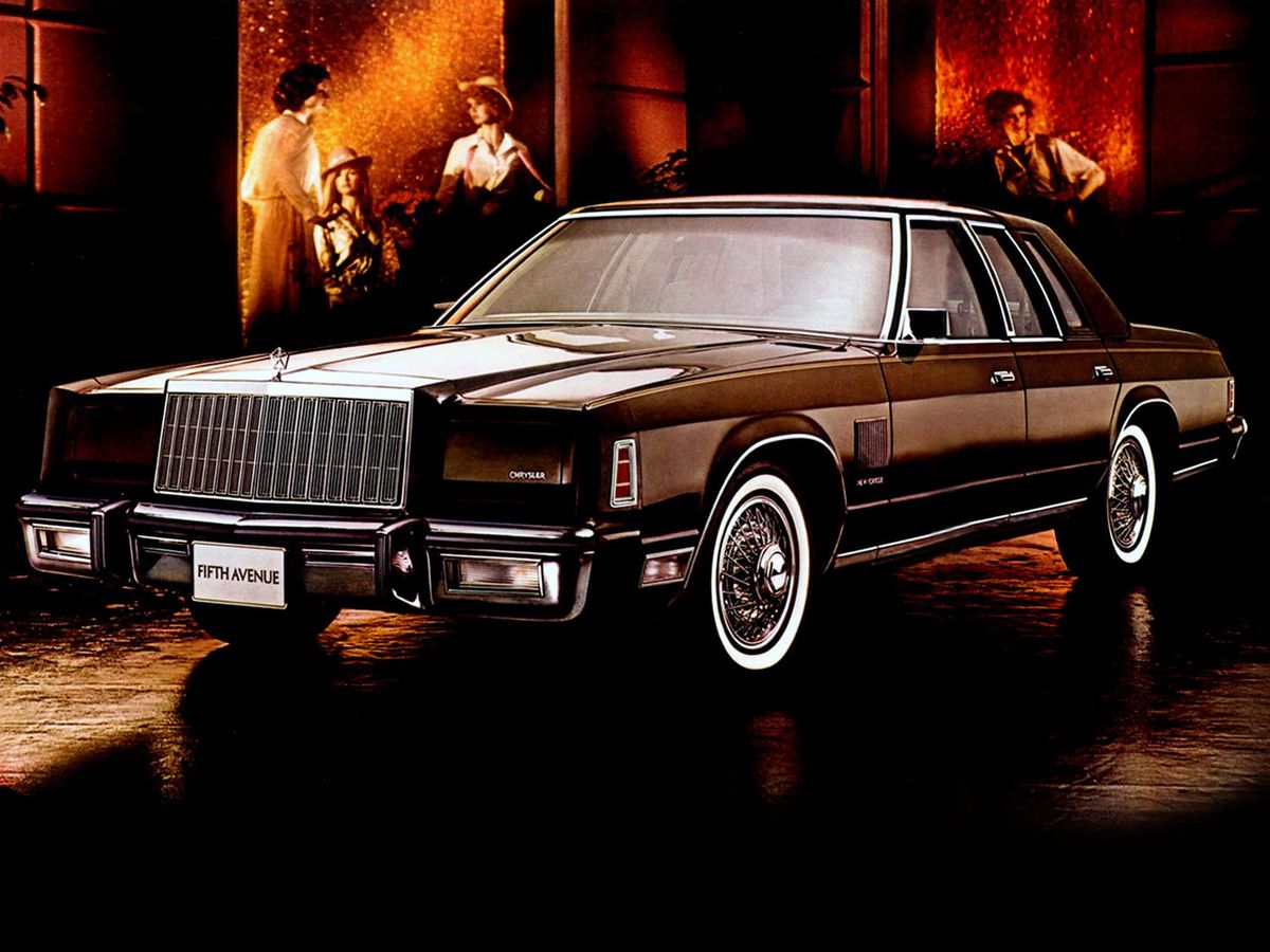 Chrysler New Yorker 1979. Carrosserie, extérieur. Berline, 10 génération