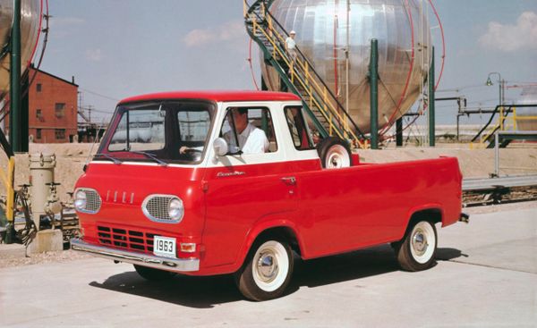 Ford Econoline 1961. Carrosserie, extérieur. Pick-up, 1 génération