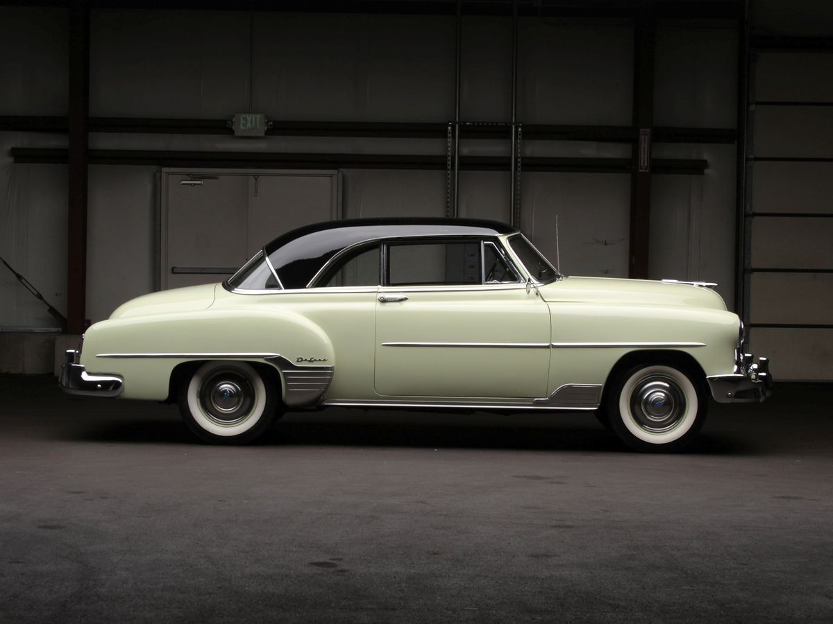 Chevrolet Deluxe 1949. Carrosserie, extérieur. Coupé, 1 génération