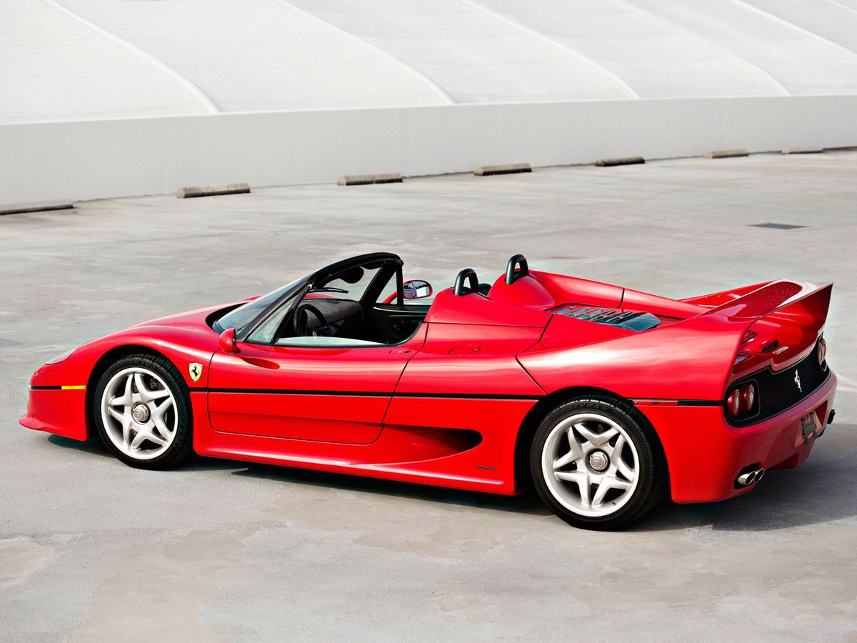 Ferrari F50 1995. Carrosserie, extérieur. Roadster, 1 génération
