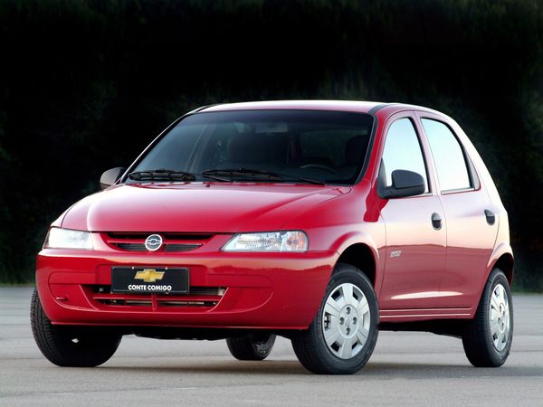 Chevrolet Celta 2000. Bodywork, Exterior. Mini 5-doors, 1 generation