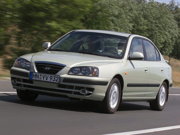 Hyundai Elantra 2003. Carrosserie, extérieur. Hatchback 5-portes, 3 génération, restyling