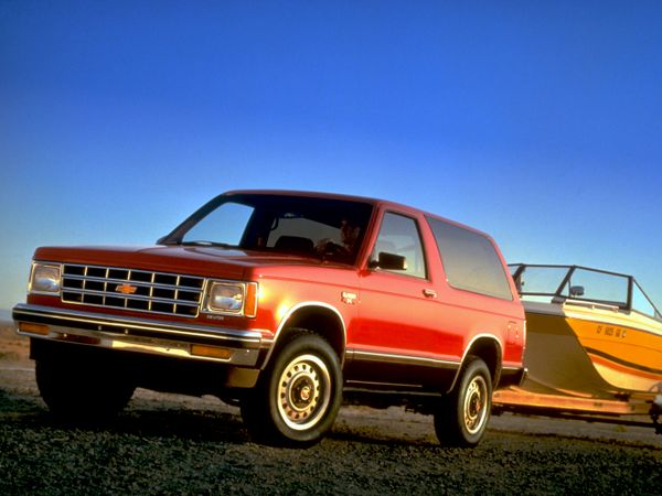 Chevrolet Blazer 1982. Carrosserie, extérieur. VUS 3-portes, 1 génération