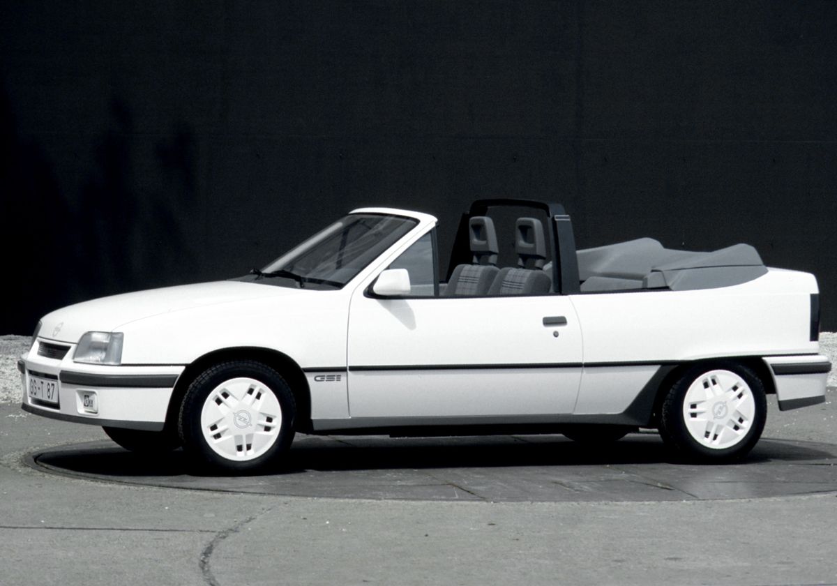Opel Kadett 1984. Bodywork, Exterior. Cabrio, 5 generation