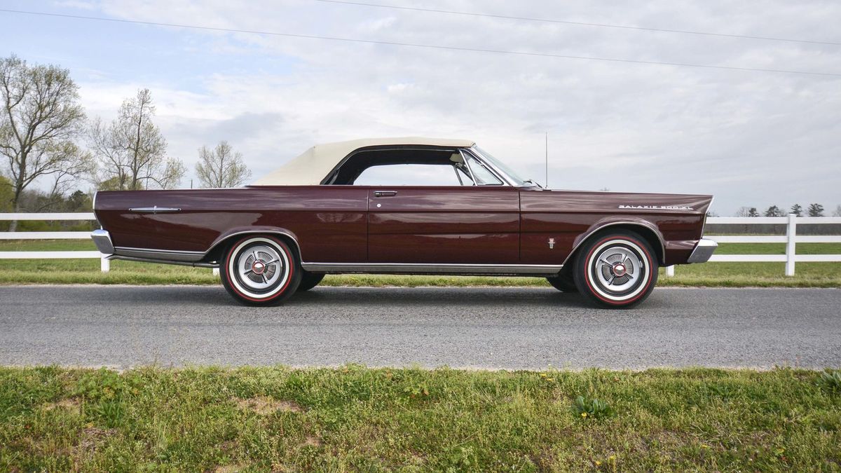 Ford Galaxie 1965. Carrosserie, extérieur. Cabriolet, 3 génération