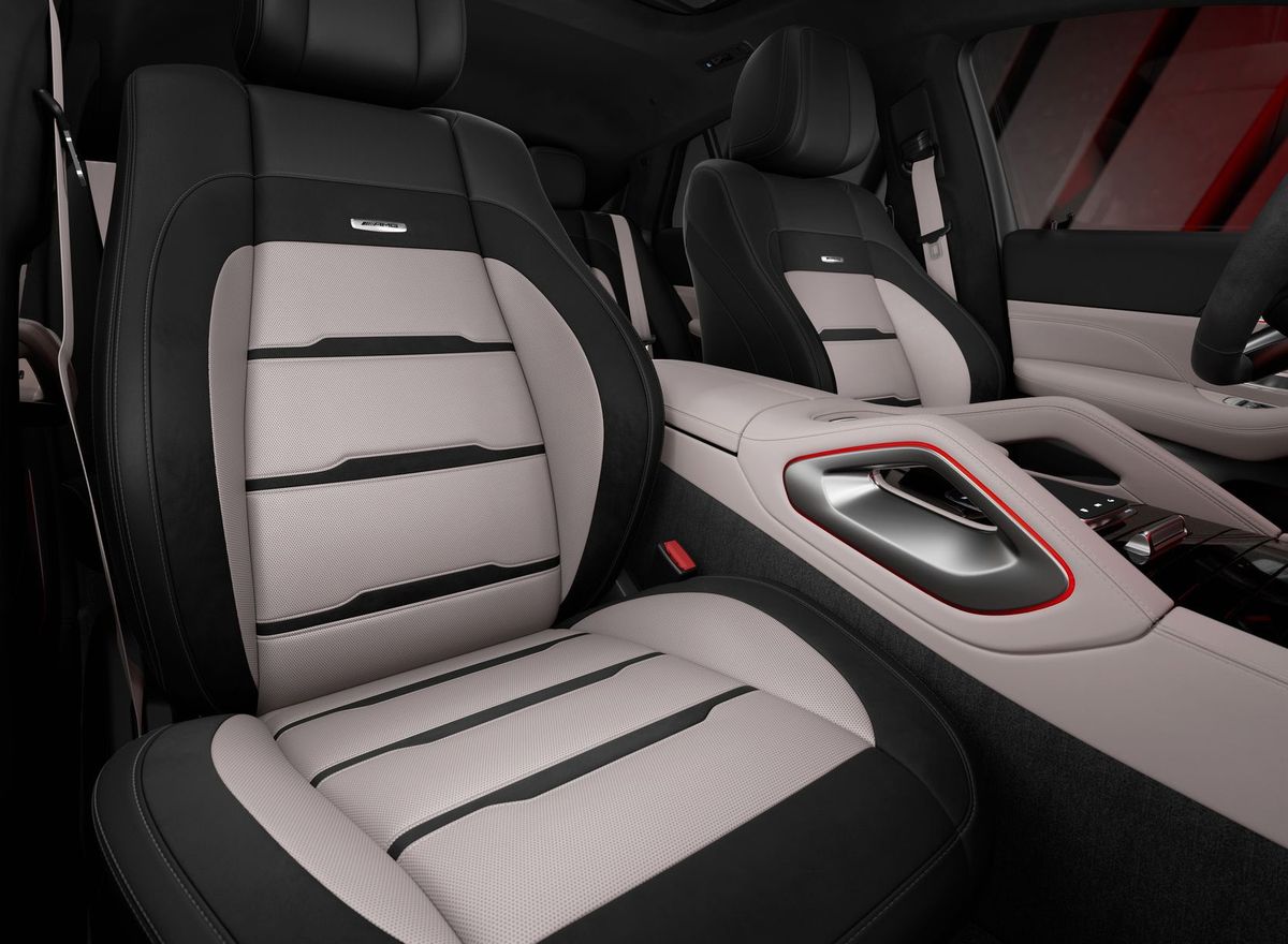 Mercedes GLE Coupe AMG 2023. Front seats. SUV Coupe, 2 generation, restyling