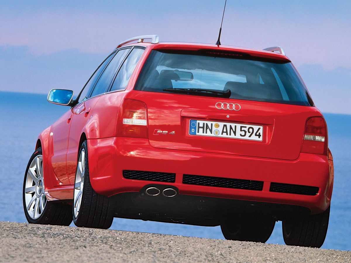 Audi RS4 2000. Carrosserie, extérieur. Break 5-portes, 1 génération