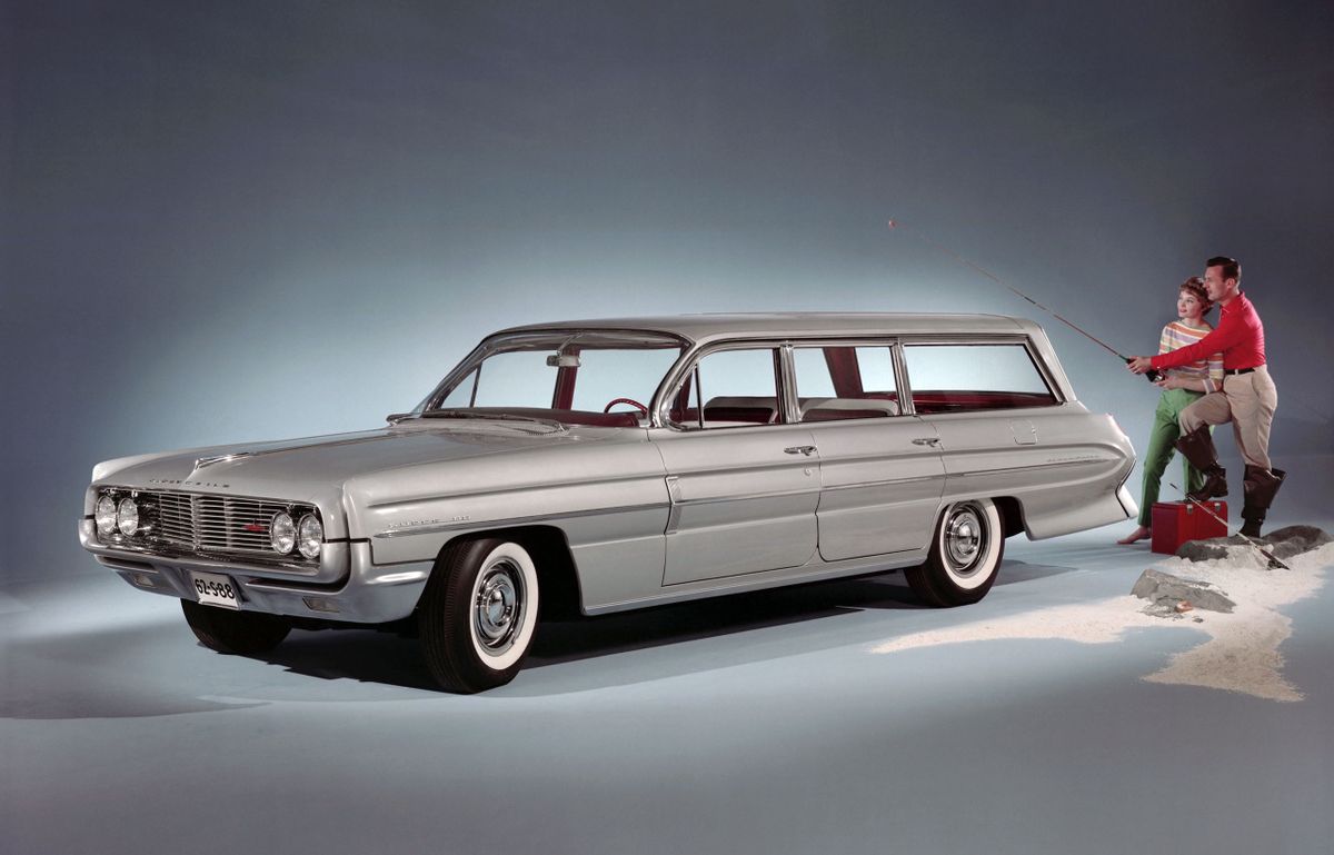 Oldsmobile Eighty Eight 1961. Bodywork, Exterior. Estate 5-door, 5 generation