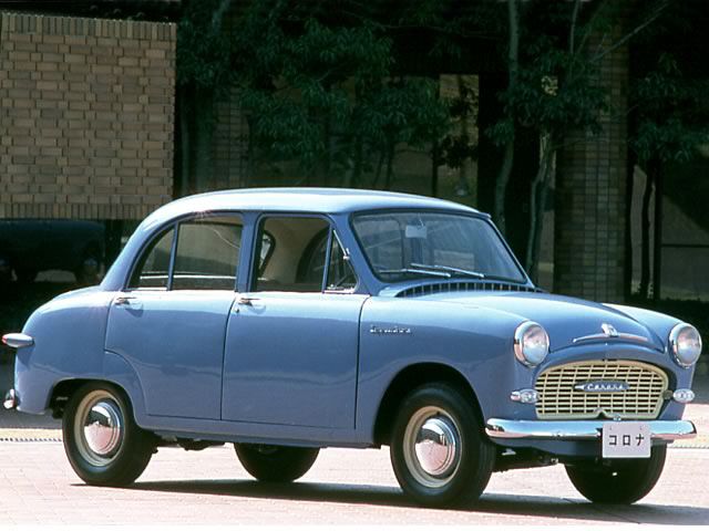 Toyota Corona 1957. Bodywork, Exterior. Sedan, 1 generation