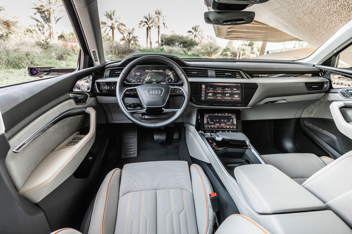 Audi Q8 e-tron 2018. Front seats. SUV 5-doors, 1 generation